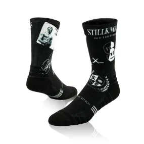 Versus- Stillknocks Graphic black socks