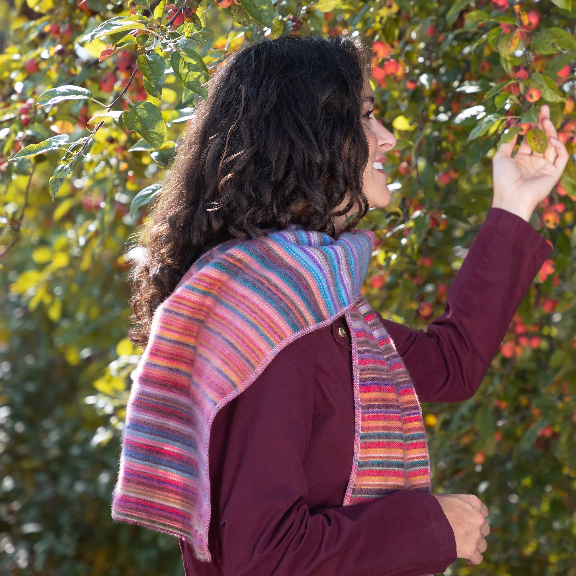 Warm & Cozy Alpaca Blend Hand-Loomed Scarf